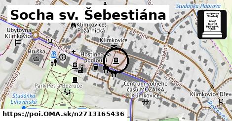 Socha sv. Šebestiána