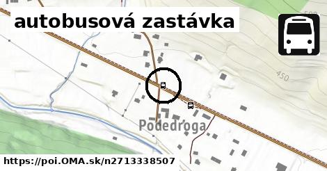 autobusová zastávka