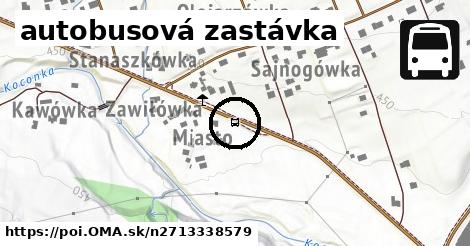 autobusová zastávka