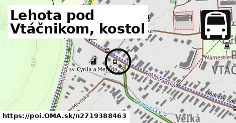 Lehota pod Vtáčnikom, kostol