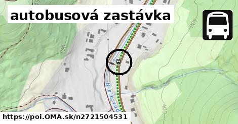 autobusová zastávka