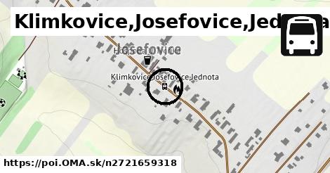 Klimkovice,Josefovice,Jednota