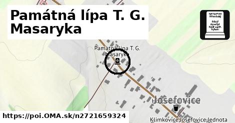 Památná lípa T. G. Masaryka