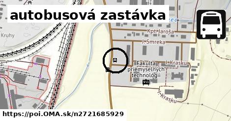 autobusová zastávka