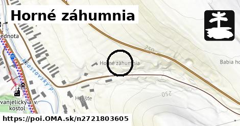 Horné záhumnia