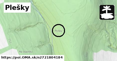 Plešky