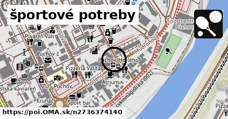 športové potreby