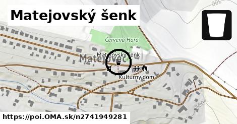 Matejovský šenk