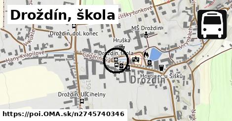 Droždín, škola