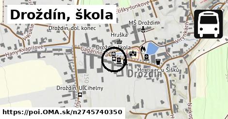 Droždín, škola