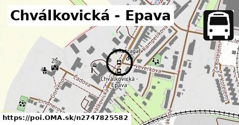 Chválkovická - Epava