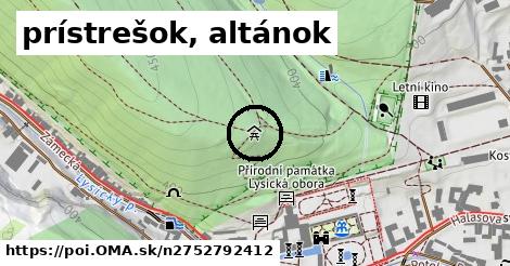 prístrešok, altánok