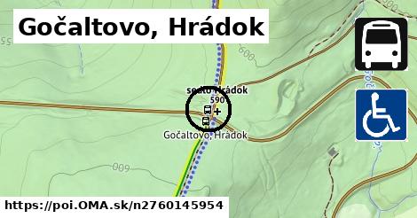 Gočaltovo, Hrádok