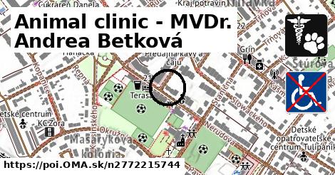 Animal clinic - MVDr. Andrea Betková