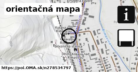 orientačná mapa