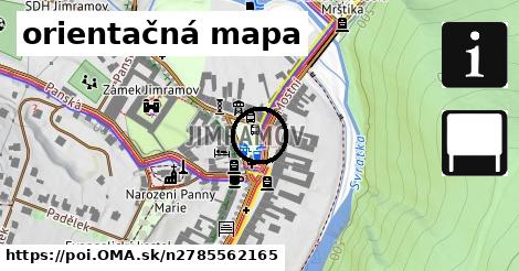 orientačná mapa