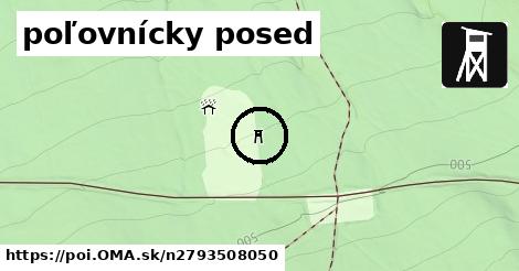 poľovnícky posed