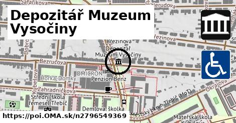 Depozitář Muzeum Vysočiny