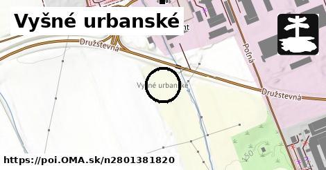 Vyšné urbanské