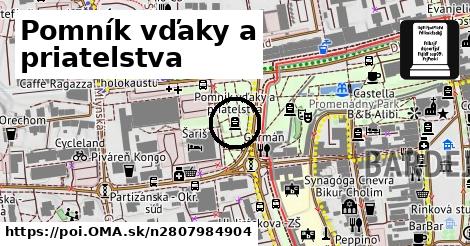 Pomník vďaky a priatelstva