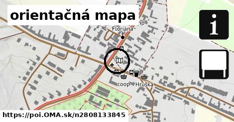 orientačná mapa