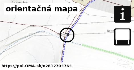 orientačná mapa