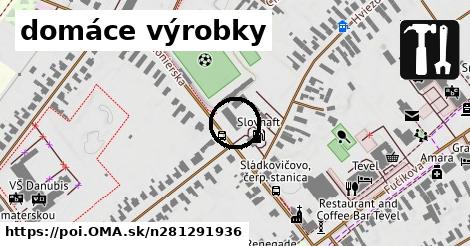 domáce výrobky