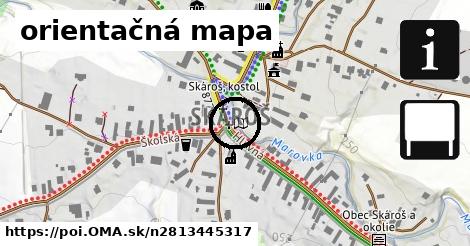 orientačná mapa