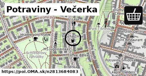 Potraviny - Večerka