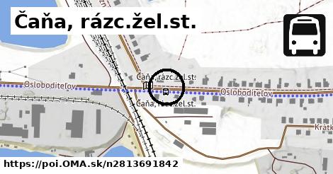 Čaňa, rázc.žel.st.