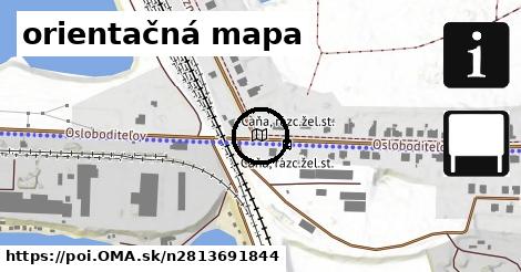 orientačná mapa