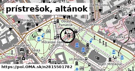 prístrešok, altánok