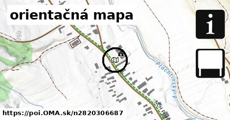 orientačná mapa