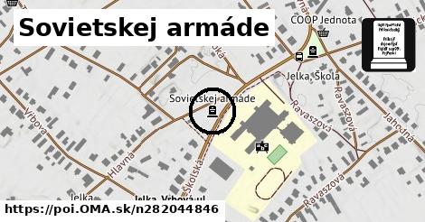 Sovietskej armáde