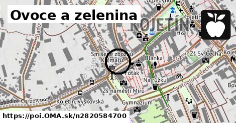 Ovoce a zelenina