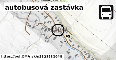 autobusová zastávka