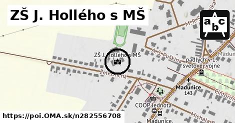 ZŠ J. Hollého s MŠ