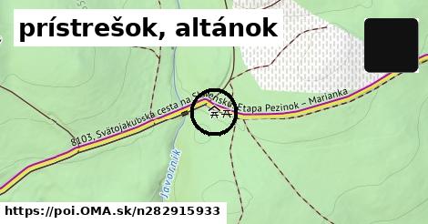 prístrešok, altánok