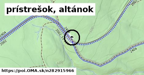 prístrešok, altánok