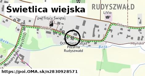 Świetlica wiejska