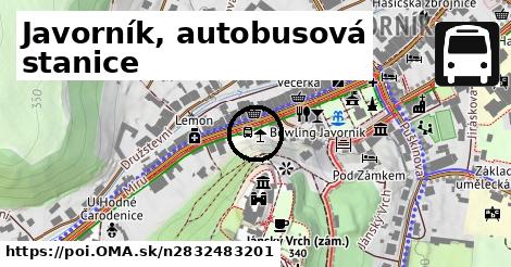 Javorník, autobusová stanice