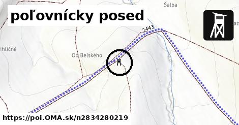 poľovnícky posed