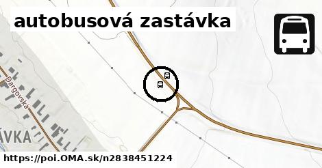 autobusová zastávka