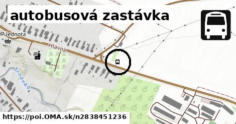 autobusová zastávka