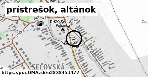 prístrešok, altánok