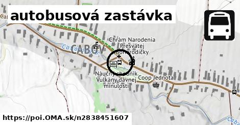 autobusová zastávka