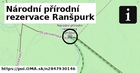 Národní přírodní rezervace Ranšpurk