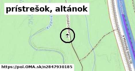 prístrešok, altánok