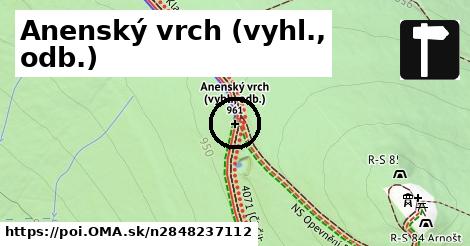 Anenský vrch (vyhl., odb.)