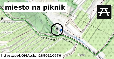 miesto na piknik